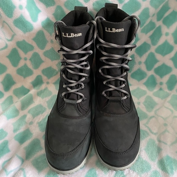 LL bean lightweight waterproof lace up pak boots 8 main image 5